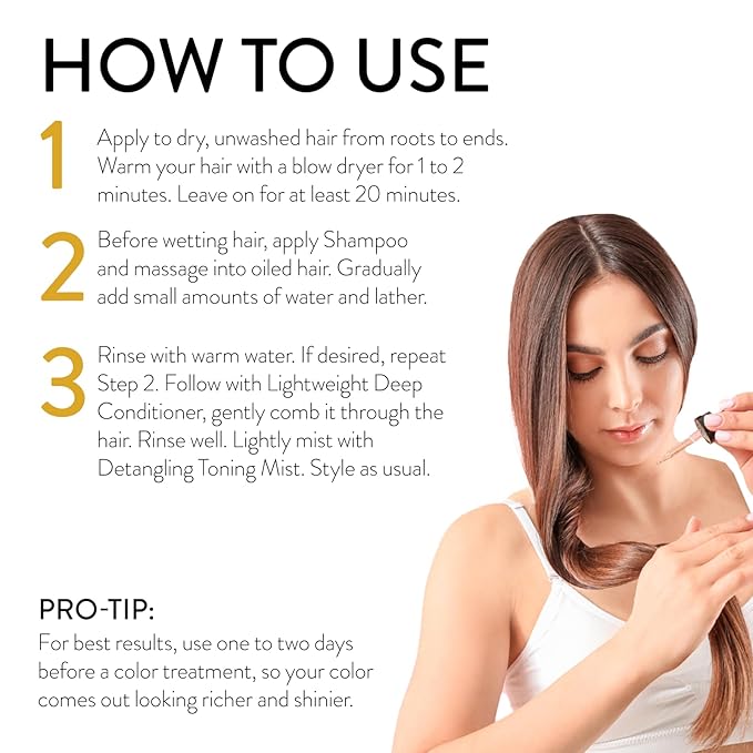 PHILIP B Rejuvenating Oil 2 oz. (60 ml) | Long-Term Hair Repair, Youthful Bounce, Strength and Shine