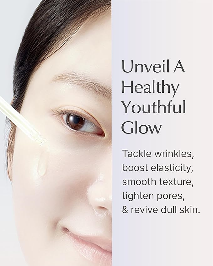 SOORYEHAN Lifting Ampoule Serum (2.02fl oz) - Triple-Action Anti-Aging Serum for Skin Tone, Texture, and Elasticity with 5% Niacinamide and Triple Collagen Blend