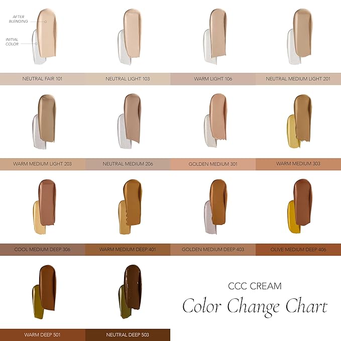 CLE Cosmetics CCC Cream (Warm Deep 501 / SPF 30) - Color Correcting With Sunscreen - Lightweight, Hydrating Foundation - BB & CC Hybrid - Light to Medium Coverage - 1 fl oz