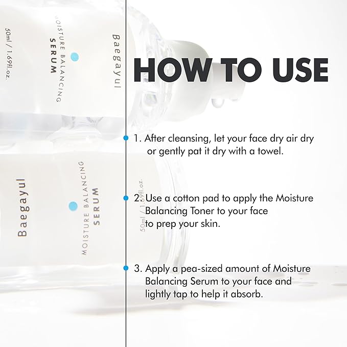 Balancing Serum - Korean Face Serum with Yuja Seed, PHA & Herbal Complex - Gentle Exfoliating for Sensitive, Blemish-Prone Skin - pH Balanced for Glass Skin Glow (1.69 fl oz)