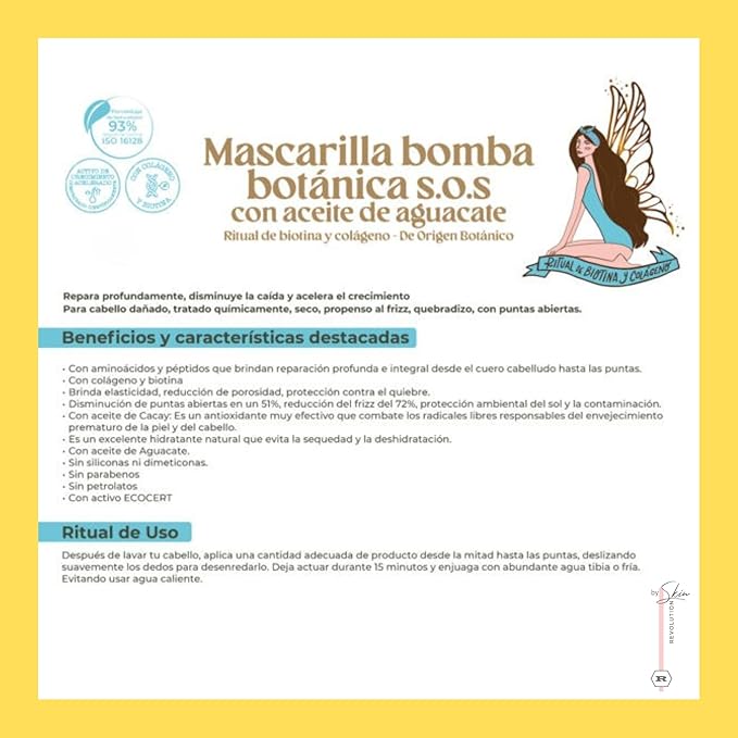 Aftercare for Ritual Botánico Keratina Orgánica | Treatment to Straighten, Repair and Relax Hair | All Natural, Organic & Vegan Ingredients | Product of Colombia | 2 Piece Kit