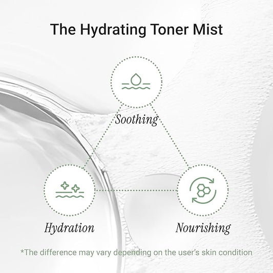 Meebak CICA Toner Spray | Korean Face Mist | Facial Spray with Centella Asiatica & Vitamin E | Soothing Face Toner for Sensitive, Oily, and Combination Skin | 4 fl oz