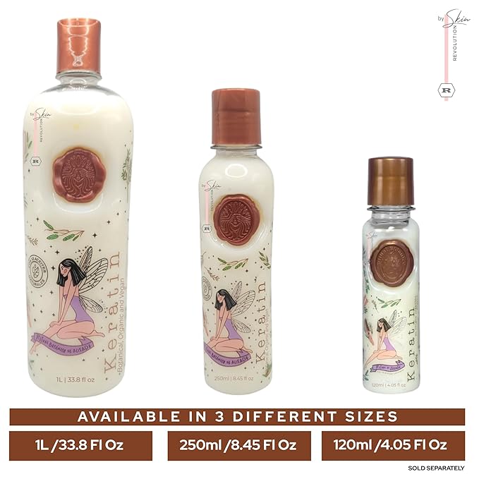 Aftercare for Ritual Botánico Keratina Orgánica | Treatment to Straighten, Repair and Relax Hair | All Natural, Organic & Vegan Ingredients | Product of Colombia| Keratin Large, 1 Liter/33.8 Fl Oz