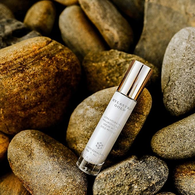 Purity Products Hylastra Gold - Hyaluronic Acid Serum with Gold Peptides and Vitamin A, E, & CoQ10-1.7 oz