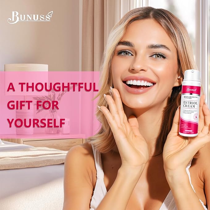 Estriol Face Cream for Women: Natural Bioidentical Moisturizer Cream with Wild Yam for Hormone Balance, Hydrates, Firms & Revitalizes Skin, 4.06 fl. Oz(3 Month Supply)