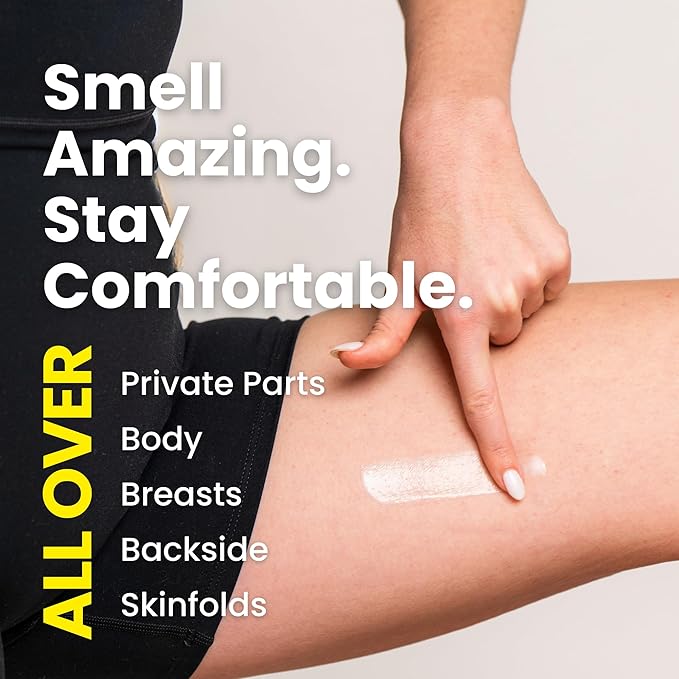 Super Fresh Lady Parts | Full Body & Private Parts Deodorant For Women | INVISIBLE CREAM for Privates, Body & Skinfolds | Stop Odor & Stay Fresh|Aluminum Free Feminine Hygiene | Lightly Scented | 4oz