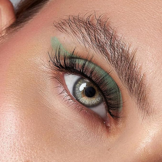 EyeLashes Natural Look 16mm Faux Mink Lashes 3D Cat Eye Wispy Eyelashes 6D Volume False Lashes Pack by Kiromiro