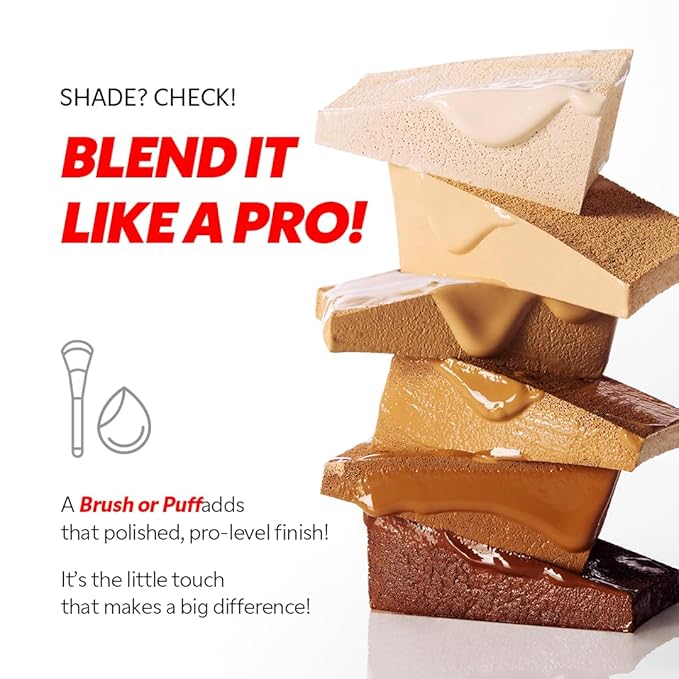 TIRTIR Mask Fit Red FoundationㅣLong Lasting Flawless Coverage, Energy Essence, Lightweight, Hydrating, Pore-Blurring, Breathable Satin Finish, Makeup, Radiant Skin, #30N Rich Honey, 1.01 Fl Oz