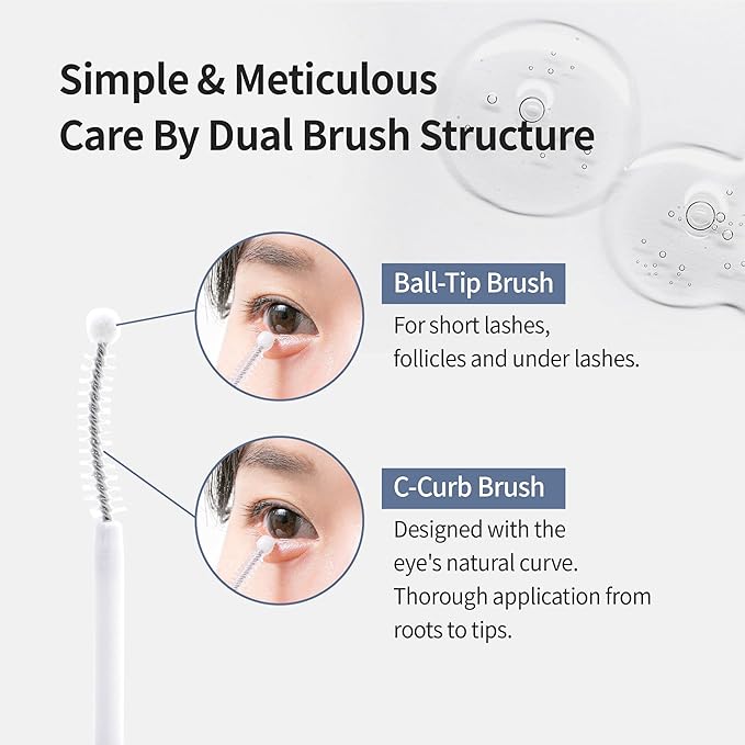 BENTON HONEST Eyelash Serum - Korean Skin Care Lash Serum with Hyaluronic Acid & Peptides | Eyelash & Eyebrow Growth Serum (0.33 fl oz)