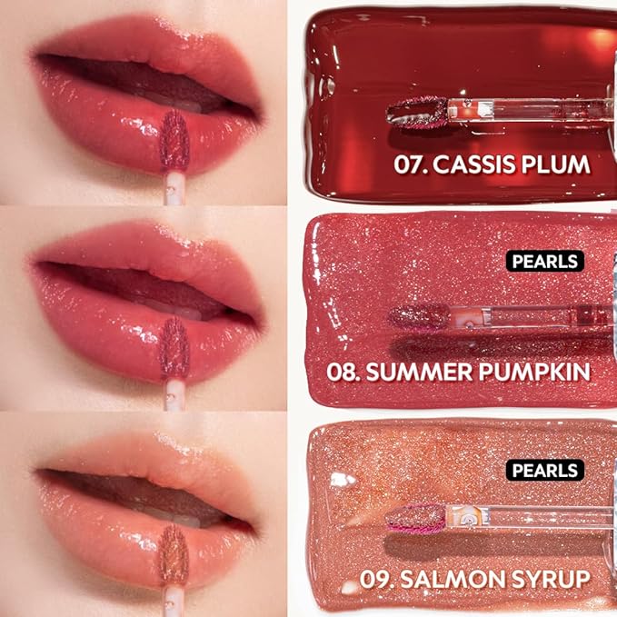 TIRTIR Waterism Tinted Lip Gloss #03 Sand Mond, 0.14 Fl Oz – Kiss Ready Lipgloss, 12H Long Lasting Non Sticky Natural Tinted Glow Korean Multiuse Cheek and Lip Tint for Women gift