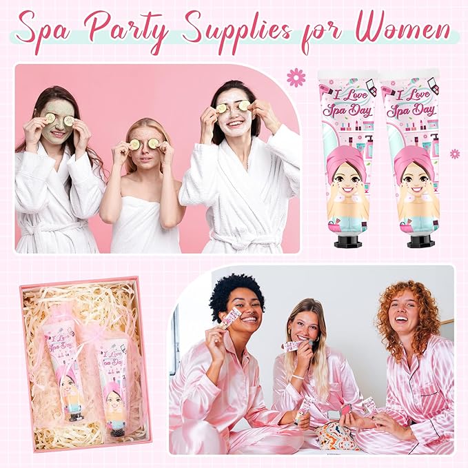 48 Sets Spa Hand Cream Gifts Bulk Baby Shower Hand Cream Travel Size Lotion Bulk Fall Thanksgiving Party Supplies Favors Birthday Wedding for Guest