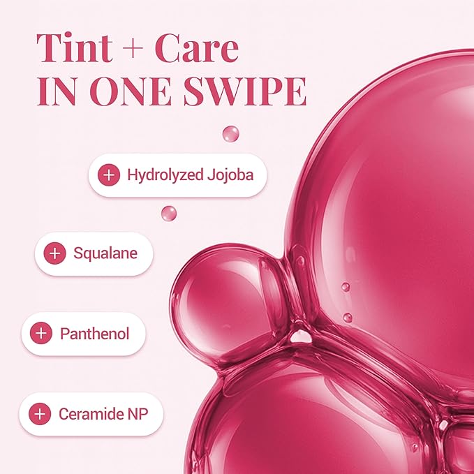 Peripera Ink Peel Off Lip Stain - Long Lasting, Transfer-Proof, Waterproof Korean Lip Tint with Color-Changing Peel-Off Formula (02 DEAR ROSE)