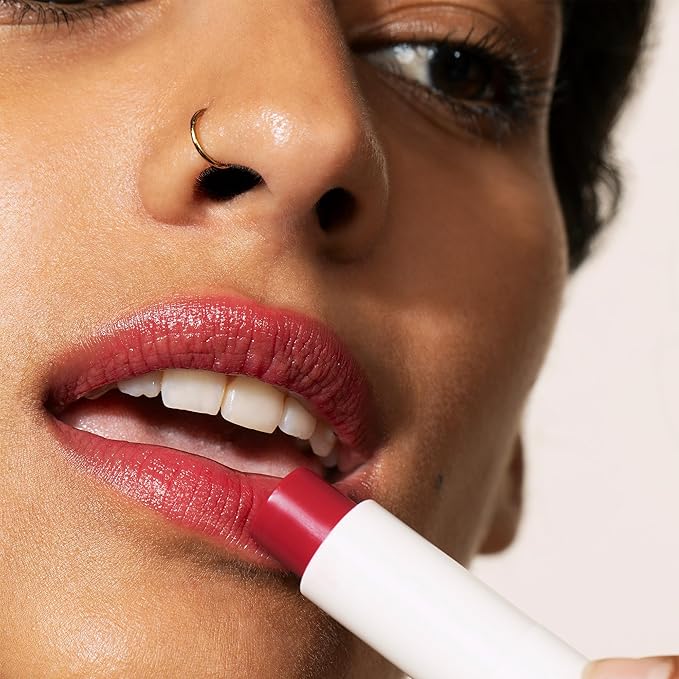 Melixir Vegan Lip Butter (12 Colors), Hydrating Tinted Lip Balm Stick, Bee-Free, Petrolatum-Free, Plant-Based, Moisturizes Dry & Chapped Lips With Shea Butter, Sheer, Natural Finish - #15 Dirty Pink