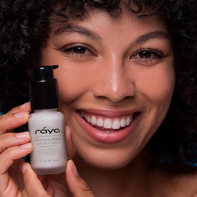 RAYA HA + Collagen Serum (502) | Premium Anti-Aging Serum for Face | Intensive Face Moisturize | Helps Reduce Age Lines and Wrinkles | Firms and Softens Skin for All Ages