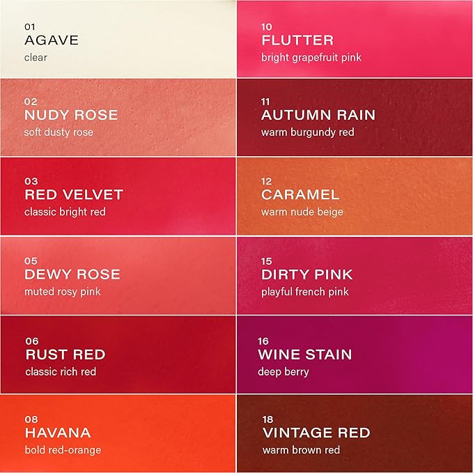 Melixir Vegan Lip Butter (12 Colors), Hydrating Tinted Lip Balm Stick, Bee-Free, Petrolatum-Free, Plant-Based, Moisturizes Dry & Chapped Lips With Shea Butter, Sheer, Natural Finish - #18 Vintage Red