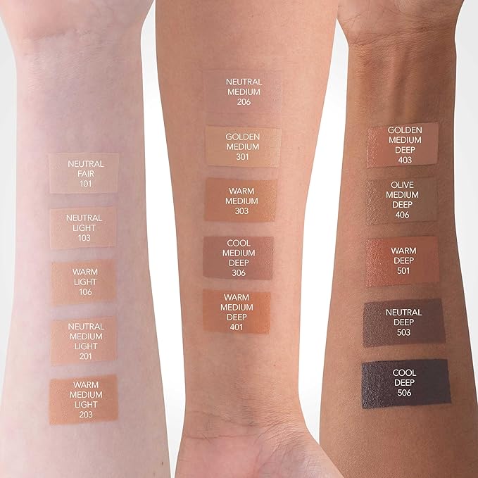 CLE Cosmetics CCC Cream (Warm Medium 303 / SPF 50) - Color Correcting With Sunscreen - Lightweight, Hydrating Foundation - BB & CC Hybrid - Light to Medium Coverage - 1 fl oz