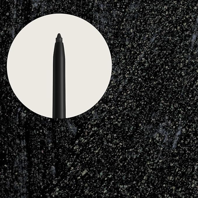 Sandstone Scandinavia Hypoallergenic Waterproof Eyeliner - Fragrance Free Metallic Eye liner - Vegan and Cruelty Free Eye Pencil - Eyeliner Pencil for Sensitive Eyes (Black)