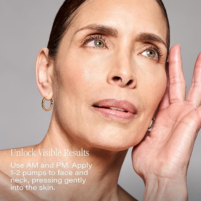 SKINN Deep Wrinkle Facial Serum, Intensive Age Reset - Anti Wrinkle Repair Skincare for Face - Hydrating & Plumping Anti Aging Serum Reduces Fine Lines - Ferulic Acid, Retinol & Vitamin C