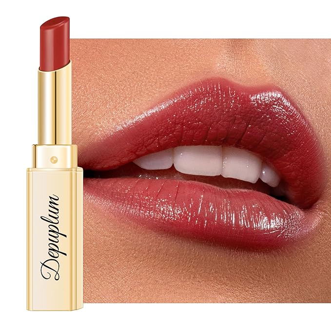 Berry Red Lipstick for Women Hydrate Lipstick Glossy Moisture Lip Gloss Sheer-Medium Coverage Long Lasting Lipsticks for Dry Lips, DM101 Cranberry
