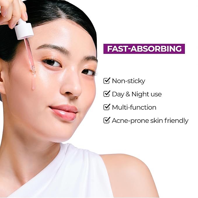 JUMISO Niacinamide 10 Serum - Korean Face Serum with Glutathione, TXA Tranexamic Acid and Centella Complex - Reduces Pigmentation, Evens Skin Tone, Soothes for Sensitive Skin, 1.35 fl.oz.