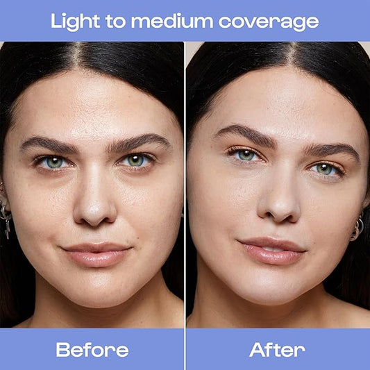 Alleyoop Game Face Makeup Concealer - Lightweight, Buildable Under Eye Concealer for Dark Circles, Hydrating Cream Formula for Women with Aloe Stem Cell - Smooth, Crease-Proof Makeup, Standout