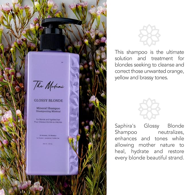 Glossy Blonde Shampoo (8.5oz/250 ml)