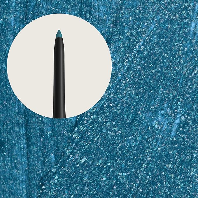 Sandstone Scandinavia Hypoallergenic Waterproof Eyeliner - Fragrance Free Metallic Eye liner - Vegan and Cruelty Free Eye Pencil - Eyeliner Pencil for Sensitive Eyes (Blue Ice)