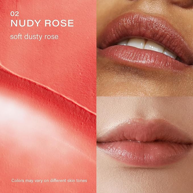 Melixir Vegan Lip Butter Duo Set – Holiday Stocking Stuffers for Women, Makeup Christmas Gift, Hydrating Tinted Chapstick, Shea Butter & Vitamin E for Dry Cracked Lips, Trendy Lip Balm Kit for Girls