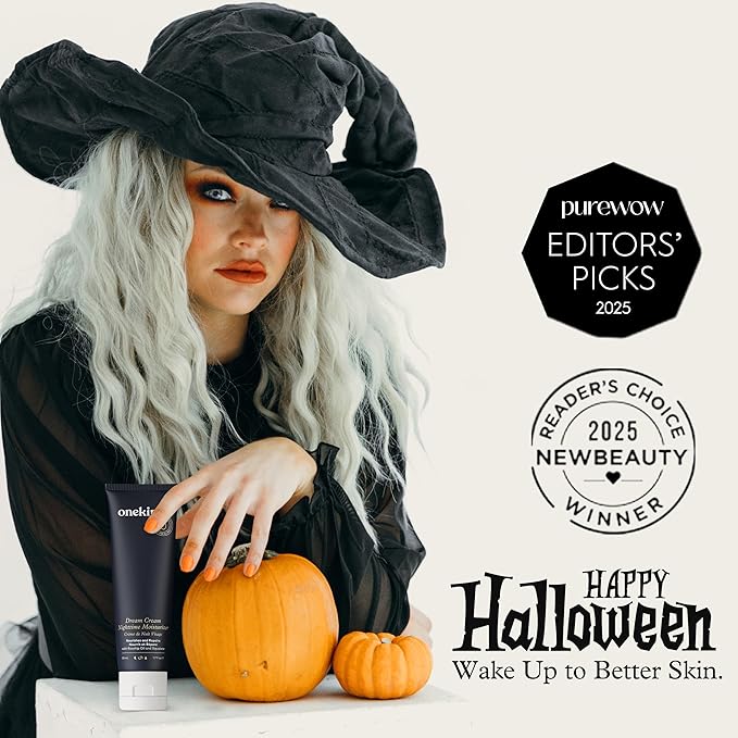 Onekind Dream Cream Night Moisturizer – Hydrating Anti-Aging Face Cream with Squalane, Rosehip & Shea Butter – Fragrance-Free, Vegan, for Dry & Sensitive Skin – 1.7 oz