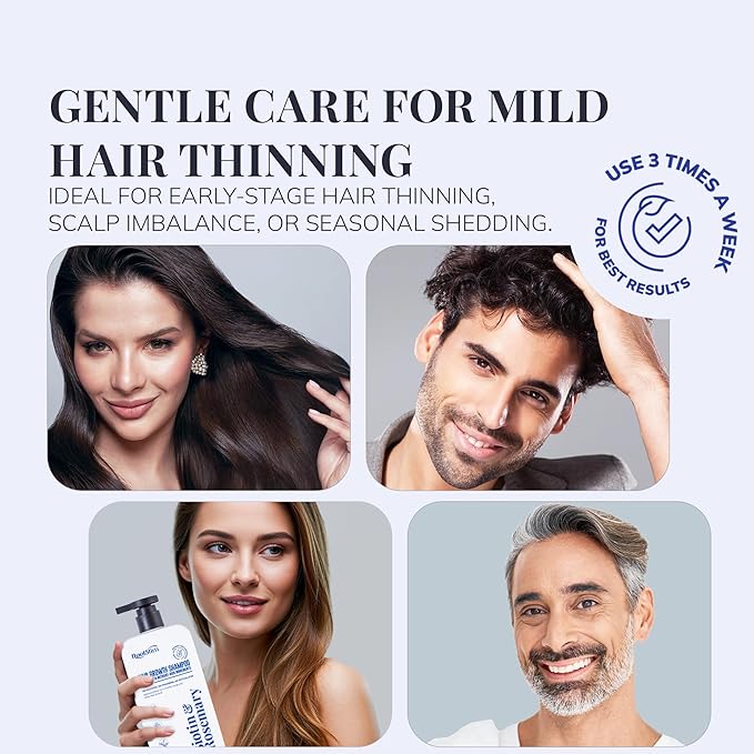 Biotin & Rosemary Shampoo for Hair Growth: Hair Loss Shampoo for Thinning Hair Infused with Nutrient Rich Ingredients for Hair thickening Sulfate Free 10 fl oz