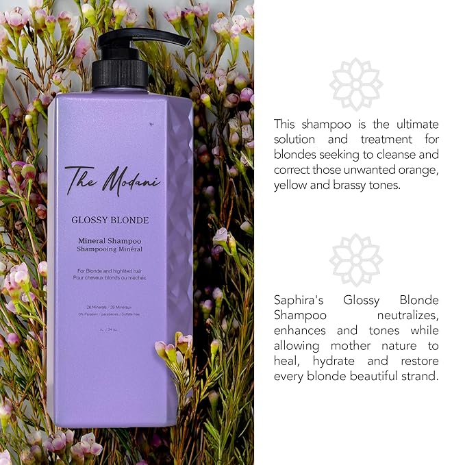 Glossy Blonde Shampoo (34oz/1 Liter)