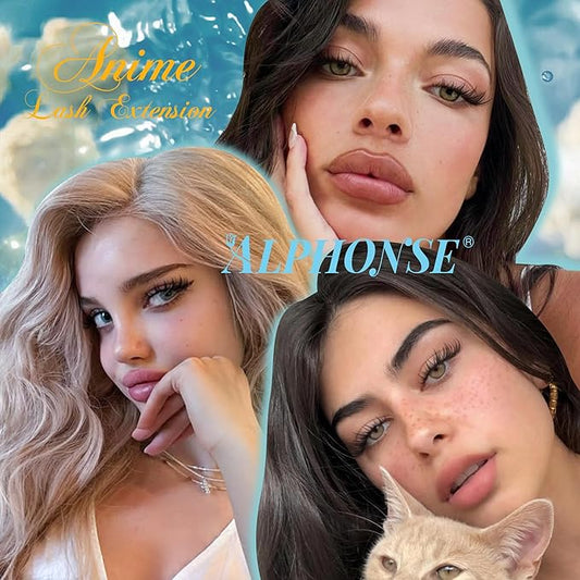 Fairy Lash Clusters 3 Styles Mixed Cluster Eyelash Extensions Wispy 3D Individual Lashes Clusters Natural Look DIY Lash Extensions by ALPHONSE