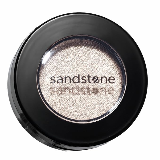 Sandstone Scandinavia Eyeshadow for Sensitive Eyes, Eyeshadow with Long Durability, Allergy Certified, Fragrance-Free and Vegan Eye Make-Up, Hypoallergenic Make-Up (248 Silk)