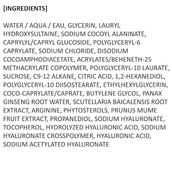 Illiyoon Gentle Deep Facial Cleanser | Low pH Gel-to-Foam Face Wash for Sensitive Skin, Hydrating Gel Cleanser & Daily Makeup Remover, Korean Skincare, 8.45 fl.oz.
