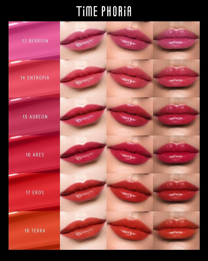 STELLAR DUST LIP STAIN-Long Lasting, Waterproof and Transferproof Lip Tint, Glossy Finish Lip Gloss, Lightweight Lipstick, High Coverage, Stocking Stuffers For Teen Girls (12 PULSE)