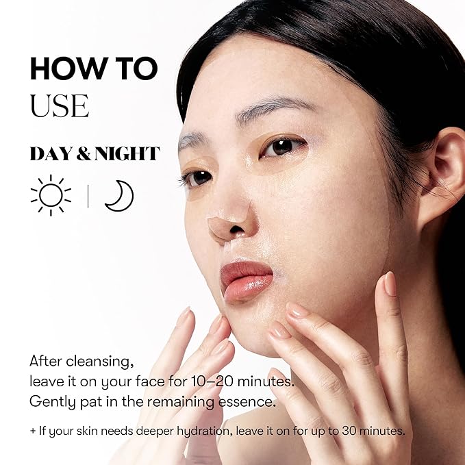 VT COSMETICS Cica-Exosome Moisture Mask 20 Sheets, Centella Asiatica & Hyaluronic Acid with Exosomes for Deep Hydration & Calming, Biodegradable Vegan Sheets, Korean Face Mask