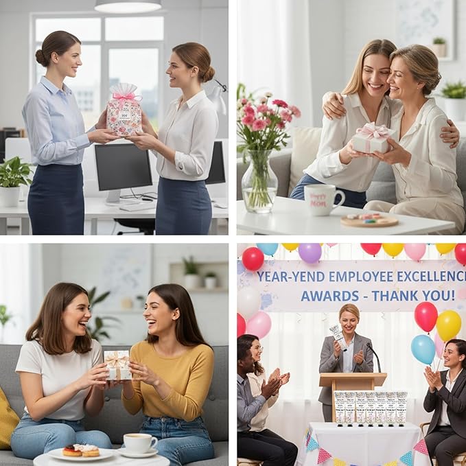 48 Sets Appreciation Thank You Hand Cream Bulk Baby Shower Favors Gifts Bridal Thank You Hand Cream for Guests Travel Size Lotion with Organza Bags