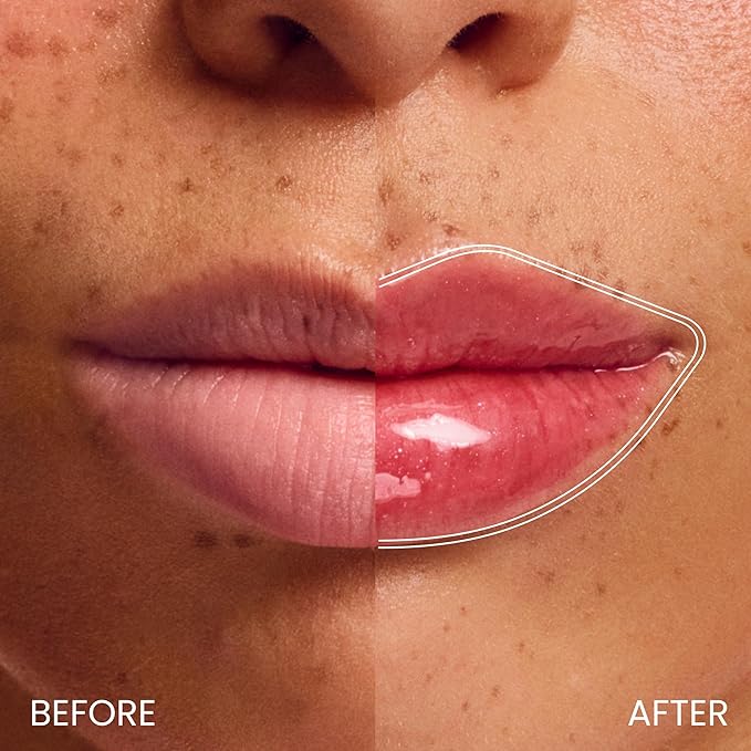 COLORGRAM Fruity Glass Tint 03 Soda Cool Peach | Korean Long Lasting &Waterproof Lip Stain | Glossy Dewy Lip Gloss with Apricot Coral Shade | Buildable, Blendable, Moisturizing | 0.11 Oz