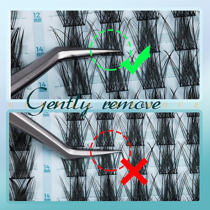 Fairy Lash Clusters 3 Styles Mixed Cluster Eyelash Extensions Wispy 3D Individual Lashes Clusters Natural Look DIY Lash Extensions by ALPHONSE