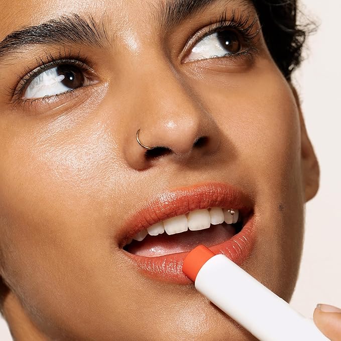 Melixir Vegan Lip Butter (12 Colors), Hydrating Tinted Lip Balm Stick, Bee-Free, Petrolatum-Free, Plant-Based, Moisturizes Dry & Chapped Lips With Shea Butter, Sheer, Natural Finish - #08 Havana