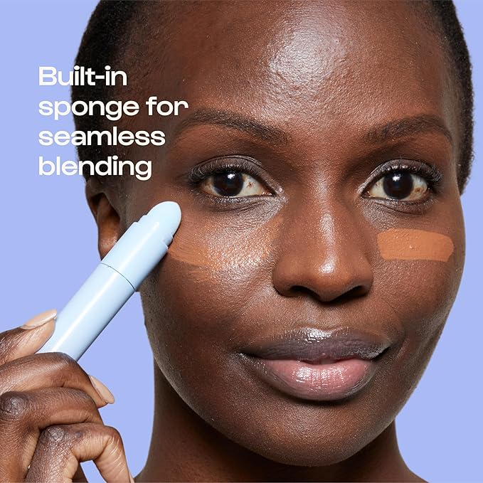 Alleyoop Game Face Makeup Concealer - Lightweight, Buildable Under Eye Concealer for Dark Circles, Hydrating Cream Formula for Women with Aloe Stem Cell - Smooth, Crease-Proof Makeup, Energetic